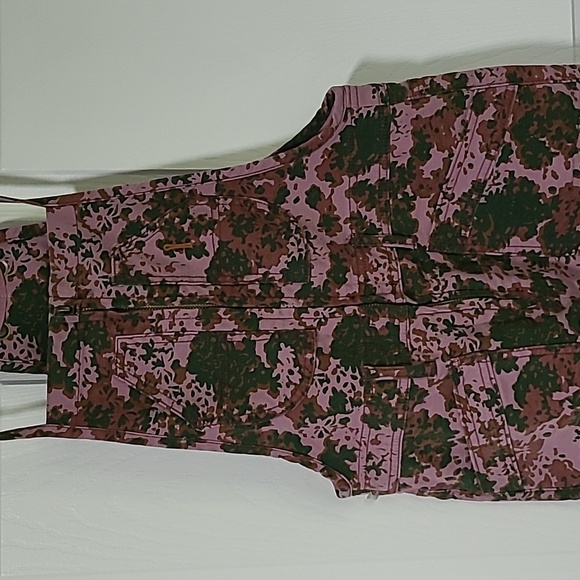 Anthropologie Pilcro Camo Print Painters Overalls - Picture 4 of 9
